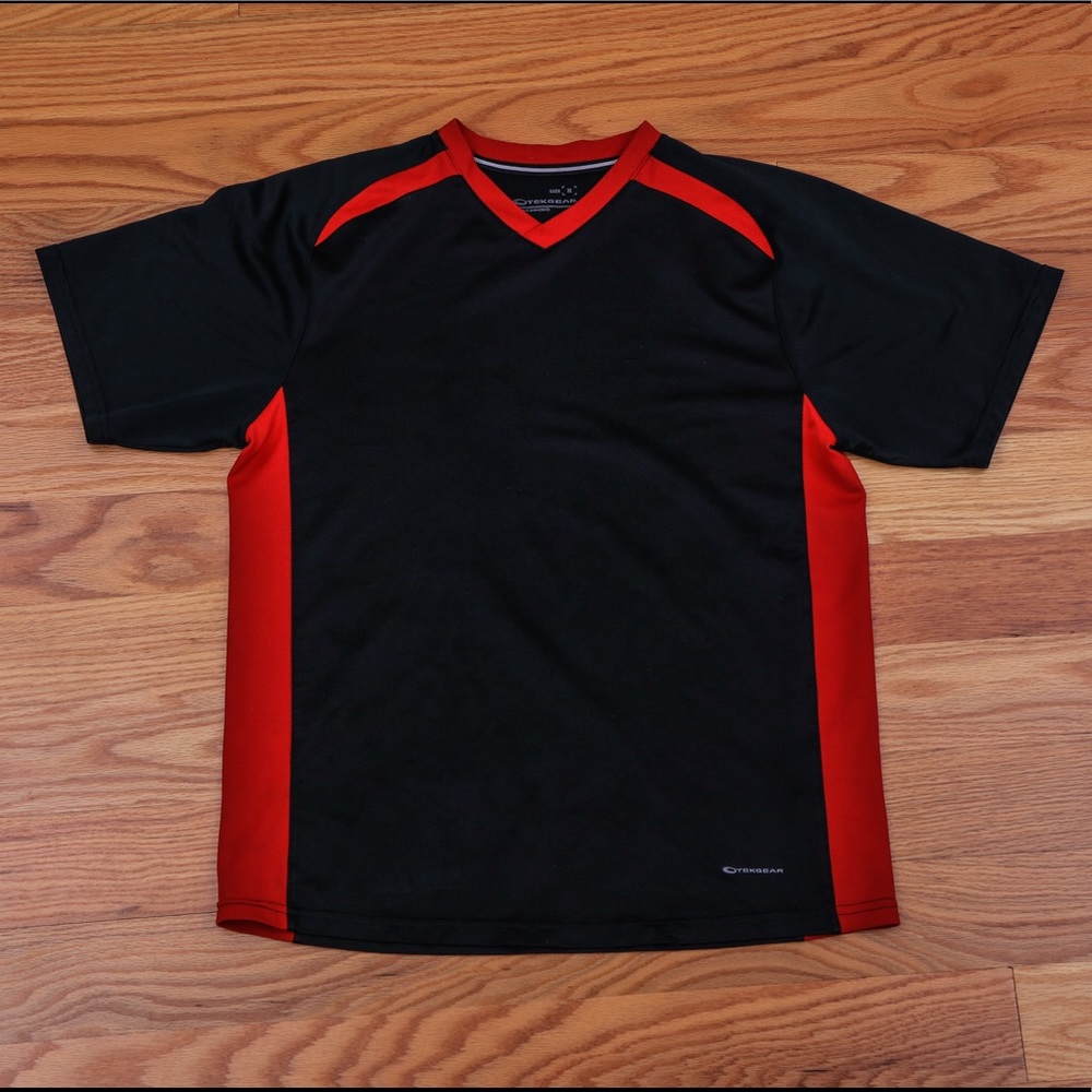 Red & Black Sports Shirt